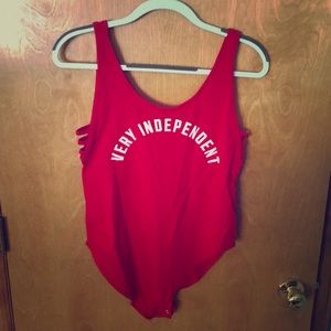 “Very Independent” Bodysuit (NEVER BEEN WORN)